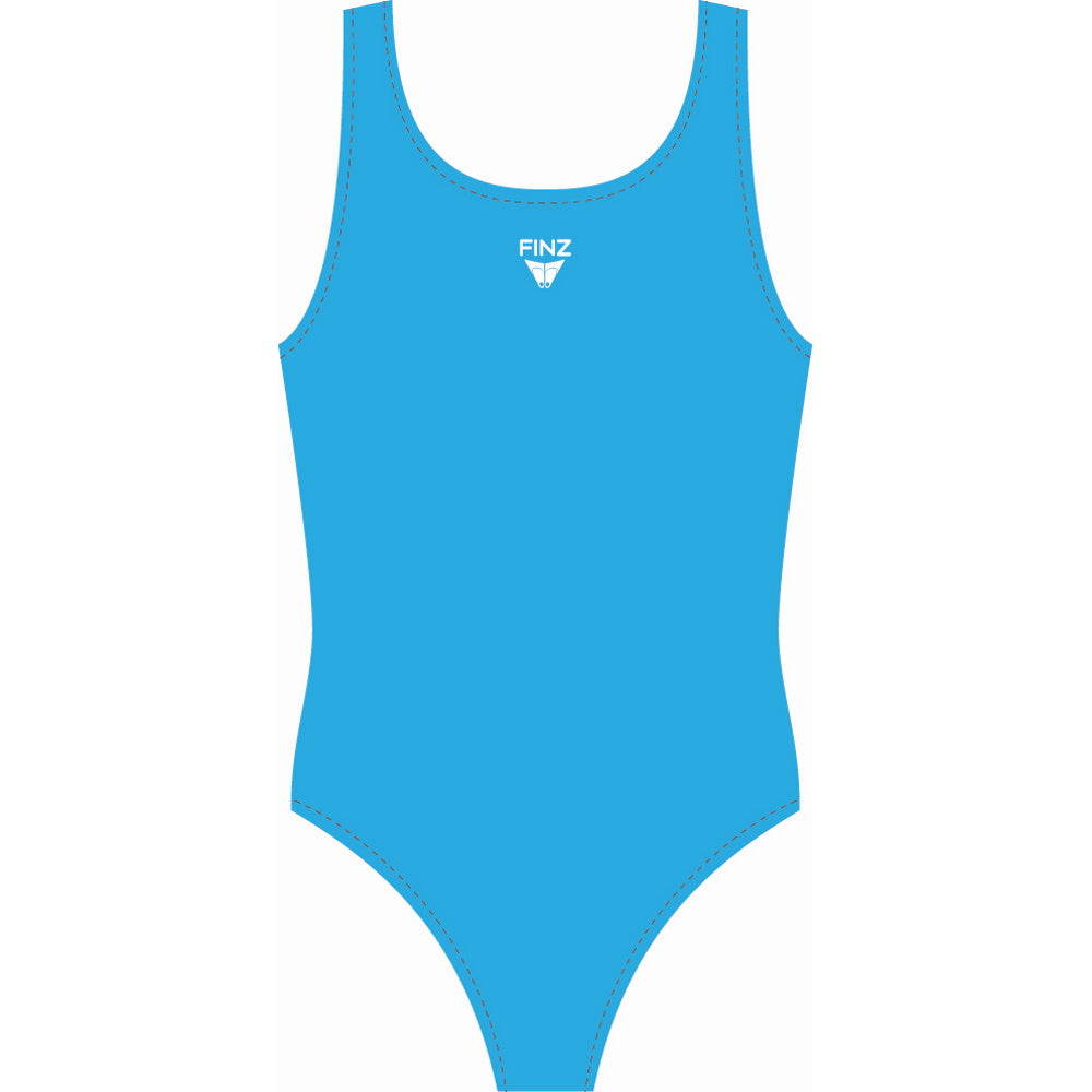 FINZ - VaporBack - One-Piece Swimwear for Girls - Turquoise (TU)