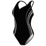 FINZ - PRINCESS SPLICE - Maillot pour dames - Noir (BK)