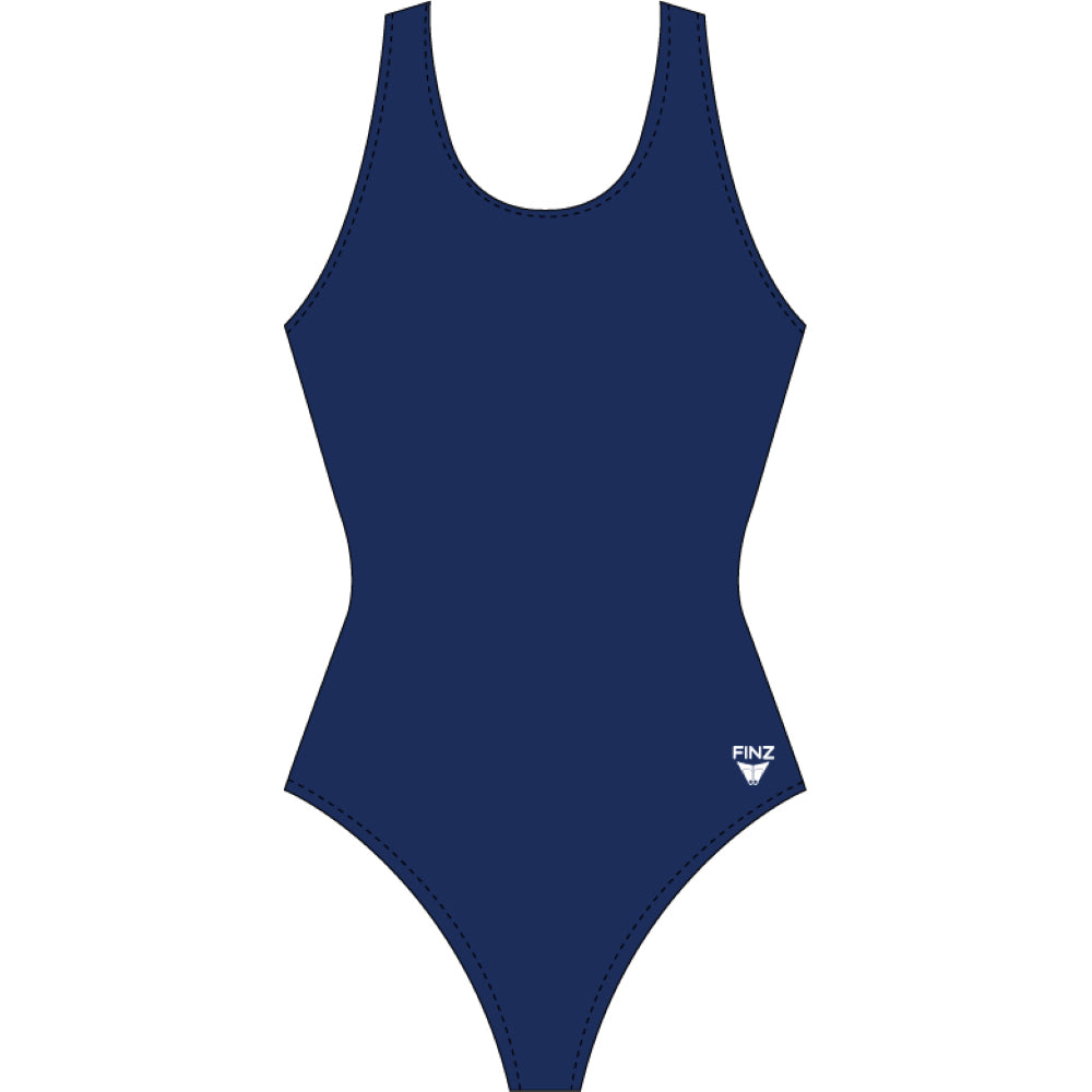 FINZ - Max Back - Women's Training Swimwear - Navy (NY)