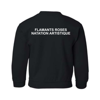 Fleece sweater (cotton hoodie) - Juvenile - Black