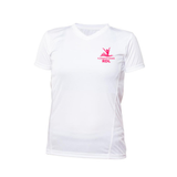 Flamants Roses - Chandail technique à manches courtes - Féminin - Entraîneur - Blanc