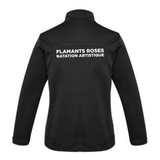 Pink Flamingos - Sporty Zipper Jacket - Juvenile Sizes - Black
