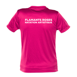 Pink Flamingos - Short-sleeved technical sweater - Child - Pink