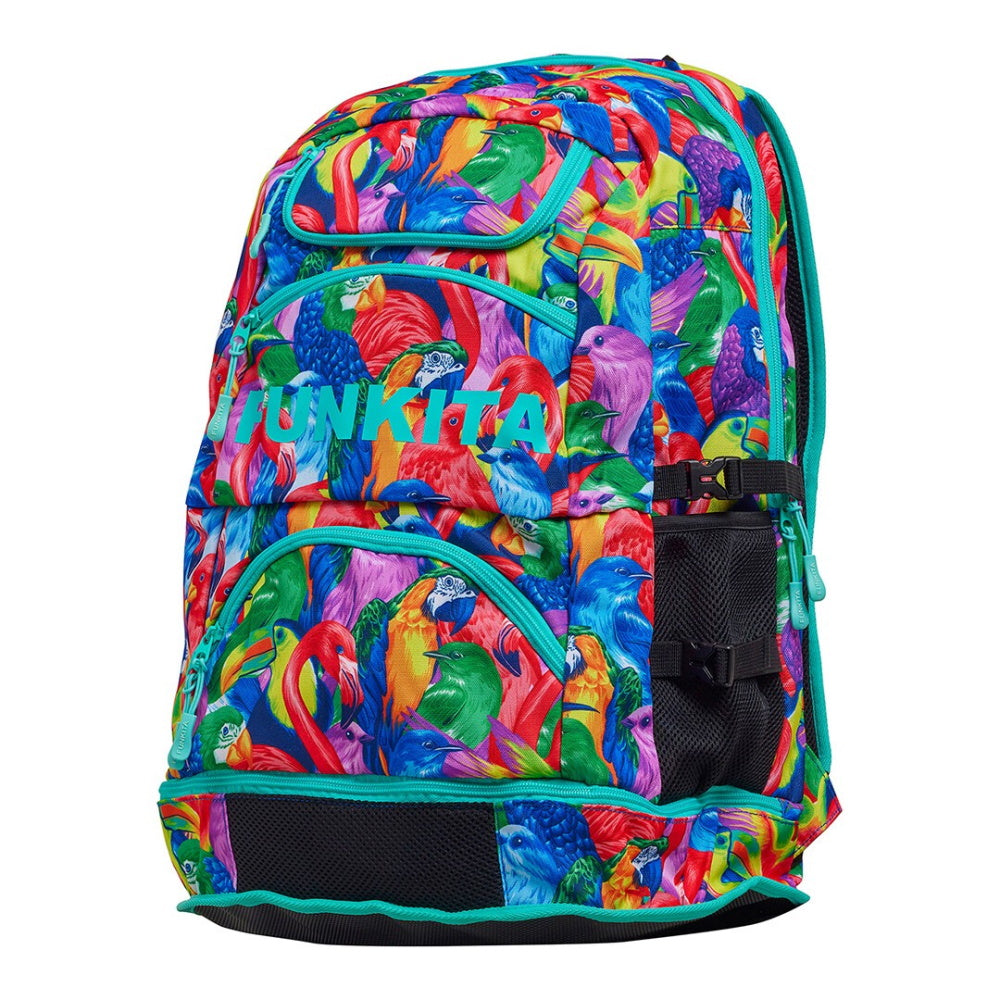 FUNKY - Elite Squad Backpack - Swimmer Bag - BRIGHT BIRDS