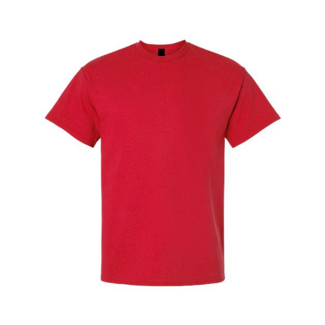 Chandail à manches courtes en coton - Masculin - Rouge