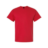 Short-sleeved cotton sweater - Men's - Red