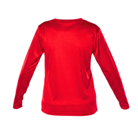 Chandail technique, à manches longues - Juvénile - Rouge