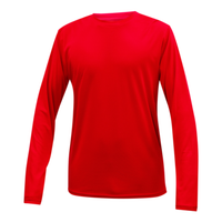 Chandail technique, à manches longues - Juvénile - Rouge