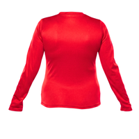 Chandail technique, à manches longues - Féminin - Rouge