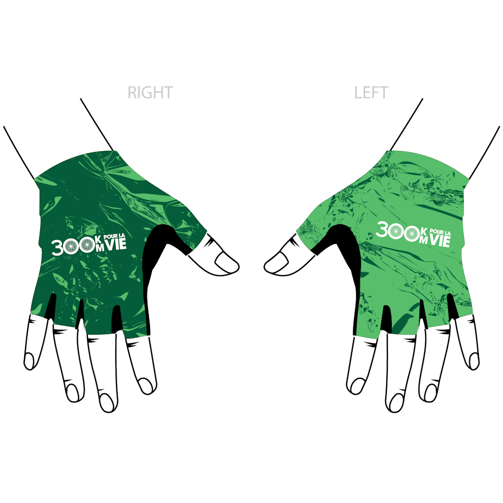 300 km pour la VIE - Nativo - Short Finger Cyclist Gloves