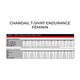 Chandail à manches courtes Endurance - Féminin - Gris