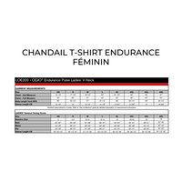 Chandail à manches courtes Endurance - Féminin - Gris