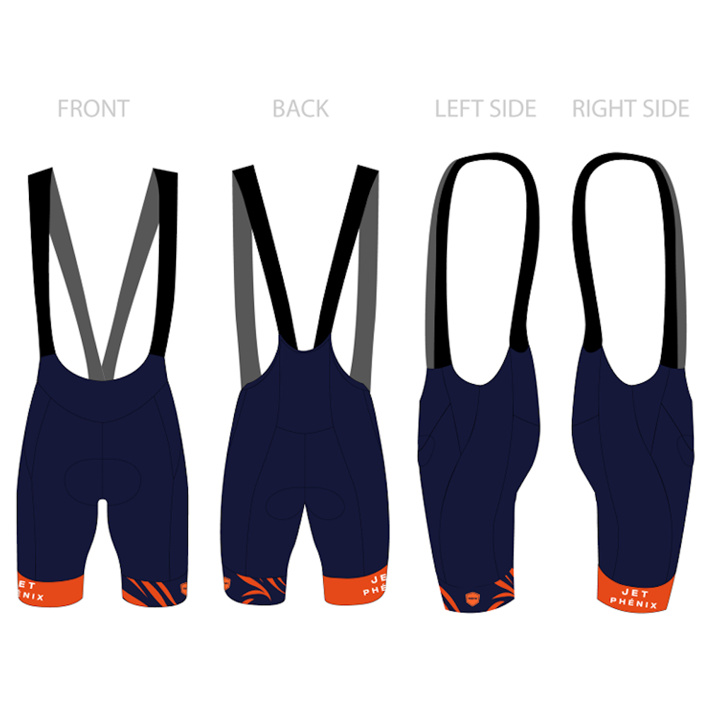 Jet Phénix - Nativo - Ergo - Cuissard de type bib pour cycliste