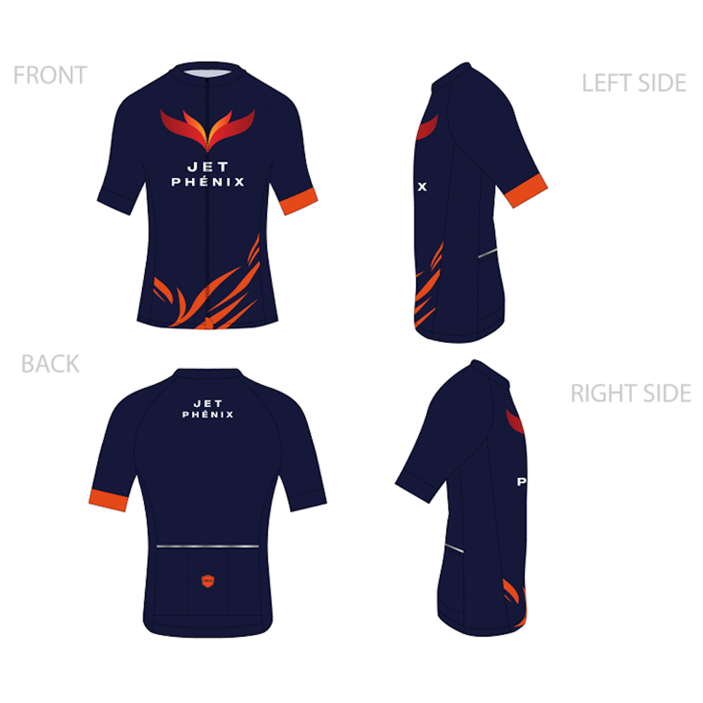Jet Phénix - Nativo - Premium - Maillot de cycliste à manches courtes