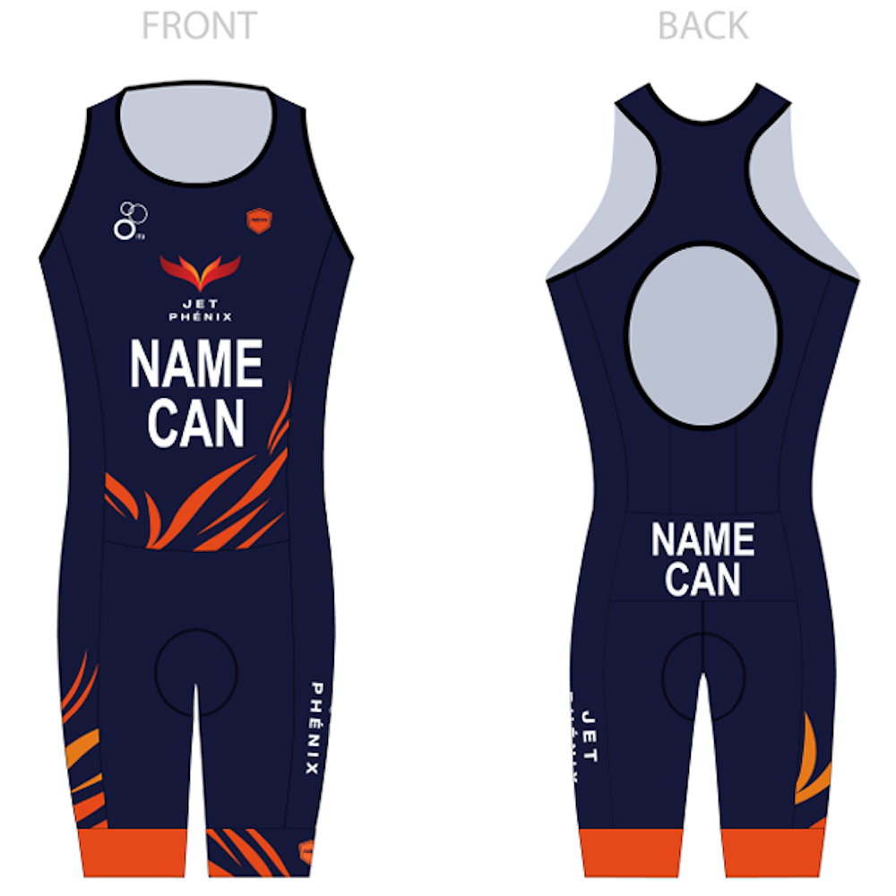 Jet Phénix - Nativo - Olympic - Maillot de triathlon à dos ouvert pour femme