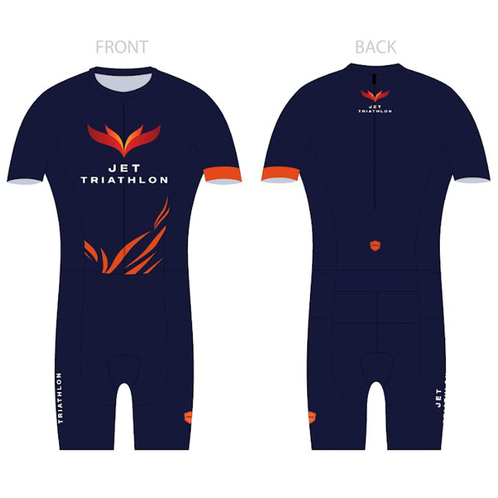 Jet Triathlon - Nativo - Vortex - Maillot de triathlon à manches courtes