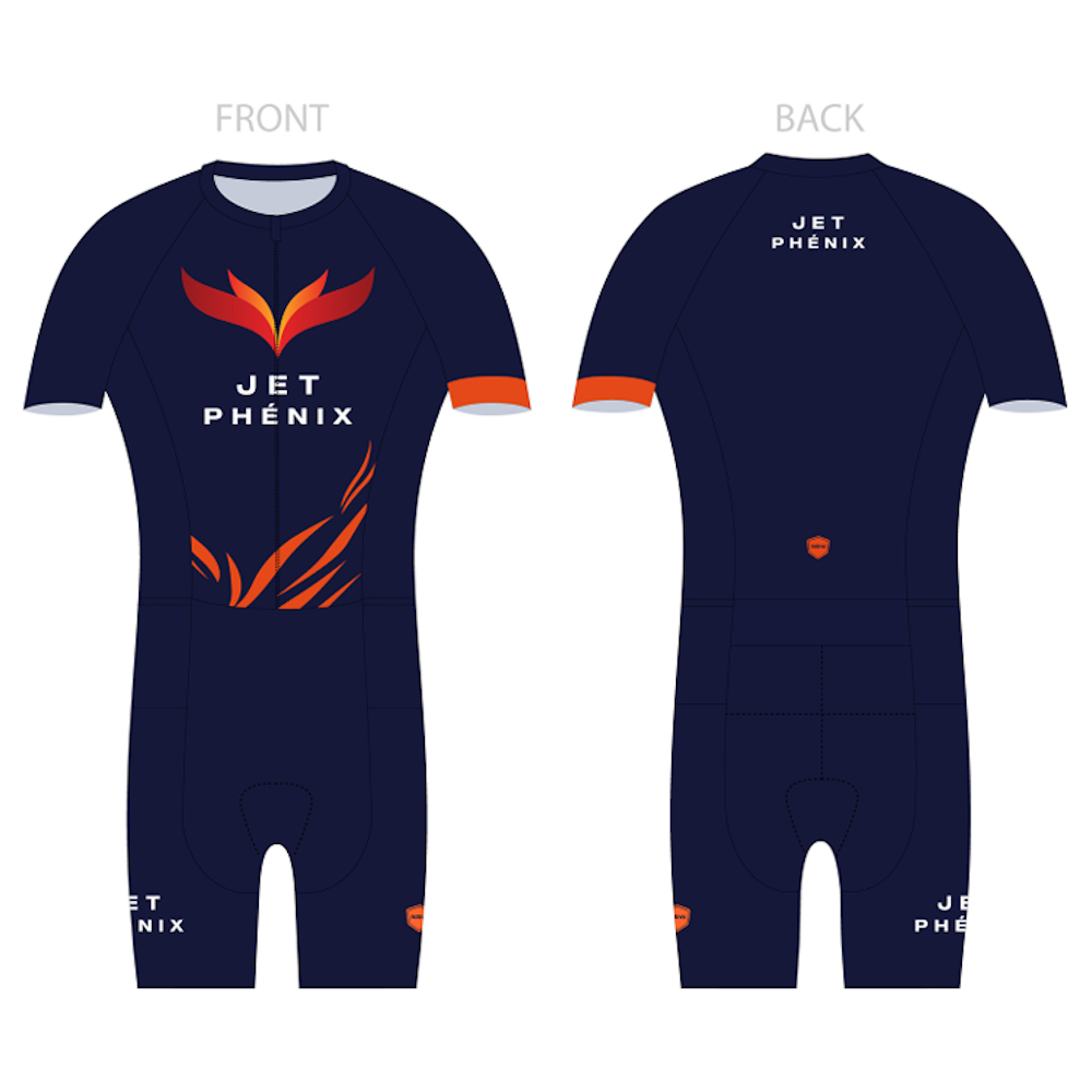 Jet Phénix - Nativo - Vortex - Maillot de triathlon à manches courtes