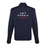 Jet - Entraineur - Veste sportive avec fermeture éclair - Coupe régulière - Marine