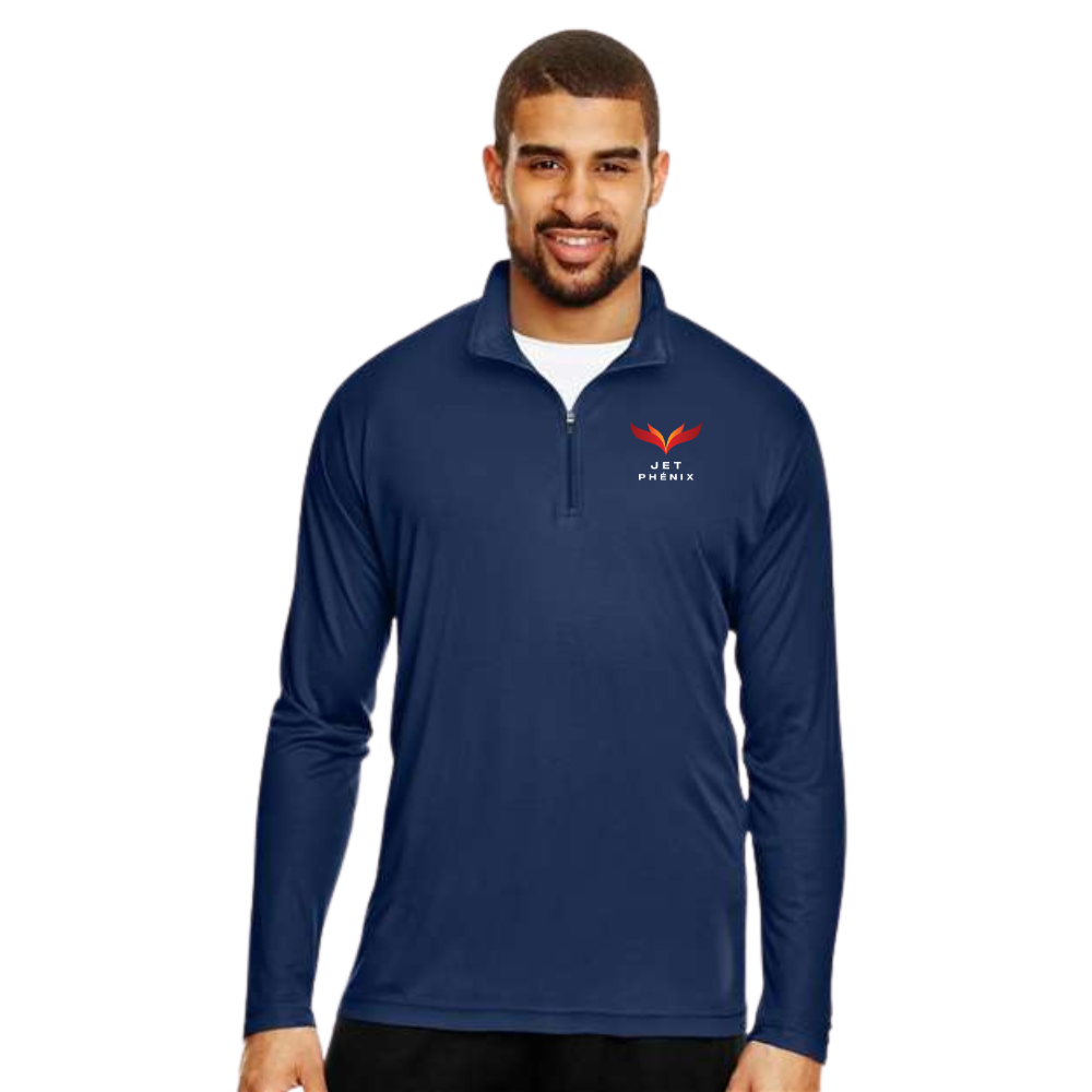 Jet Phénix - Haut performance à quart de zip - Homme - Marine
