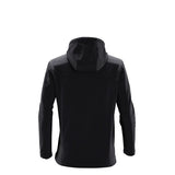 Light hooded jacket - Men - Black and Gray