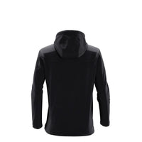 Light hooded jacket - Men - Black and Gray