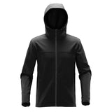 Light hooded jacket - Men - Black and Gray