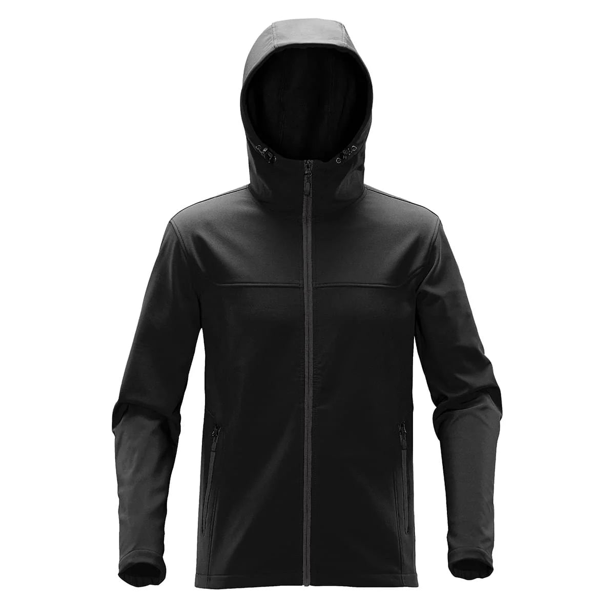 Light hooded jacket - Men - Black and Gray
