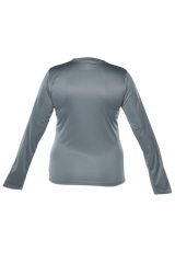 Pickleball Varennes - Technical Long Sleeve Sweater - Female - Dark Grey