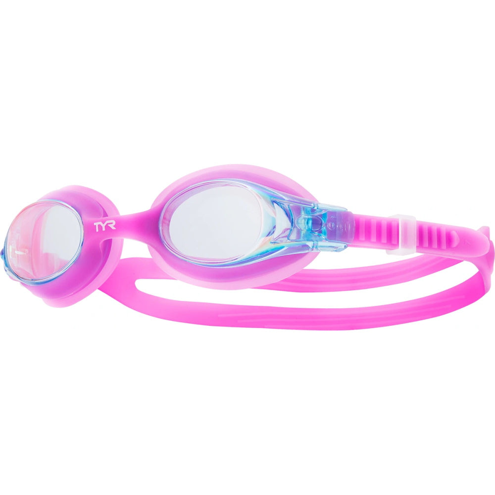 TYR SWIMPLE MIRRORED - Junior Swimming Goggles - Mirrored Lenses