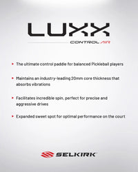 Selkirk LUXX Control AIR - INVIKTA - Pickleball Paddle