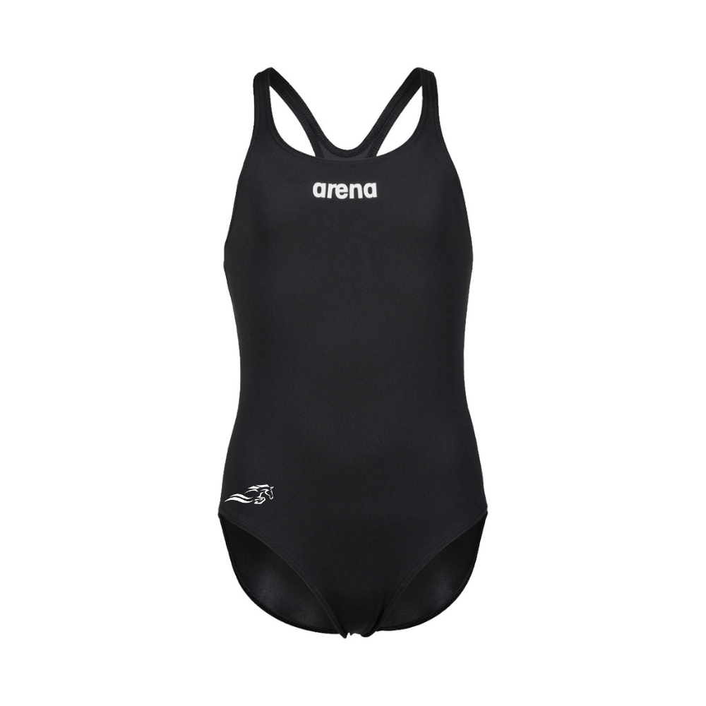 Mustang - Arena Swim Pro - Maillot d'entraînement pour filles - Noir