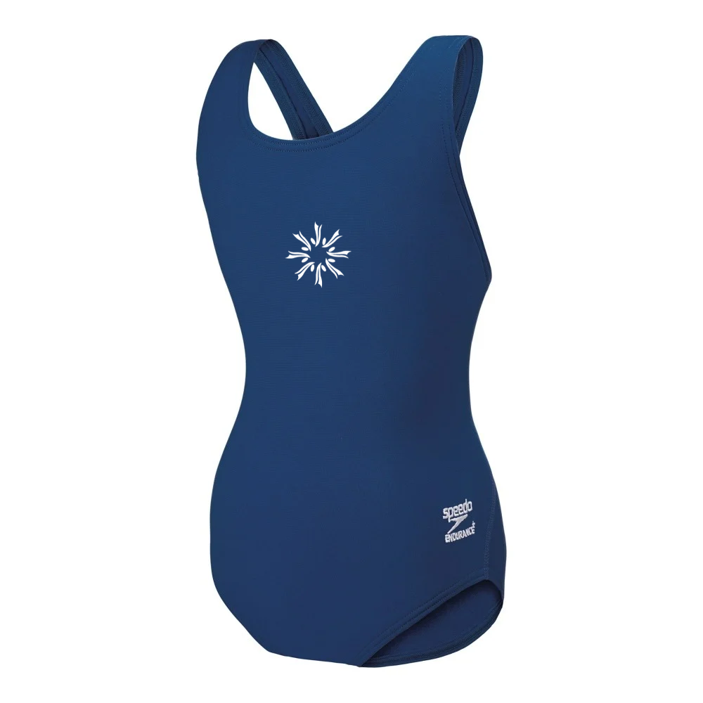 Speedo Solid Super Pro Back Endurance+ JUNIOR - Girls' training jersey - Navy