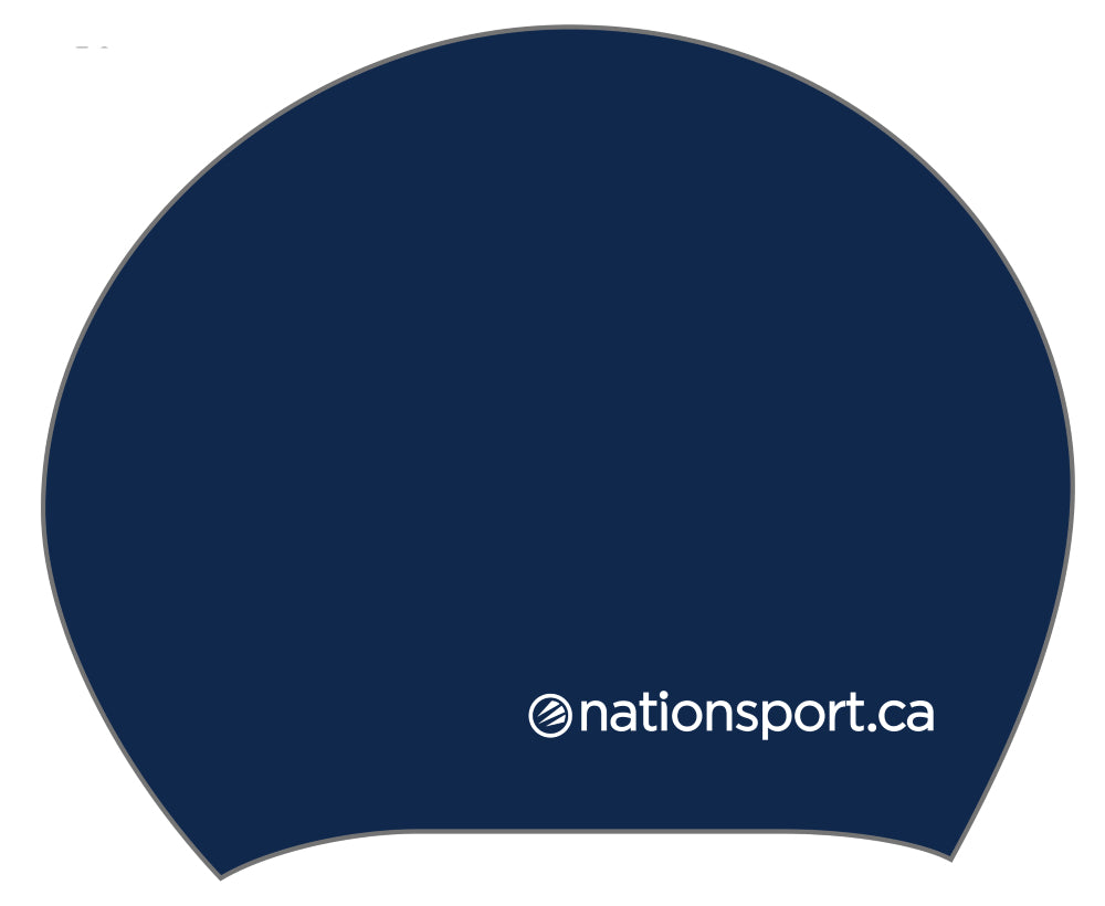 Nation Sport - Casque de bain en silicone - Cheveux Longs