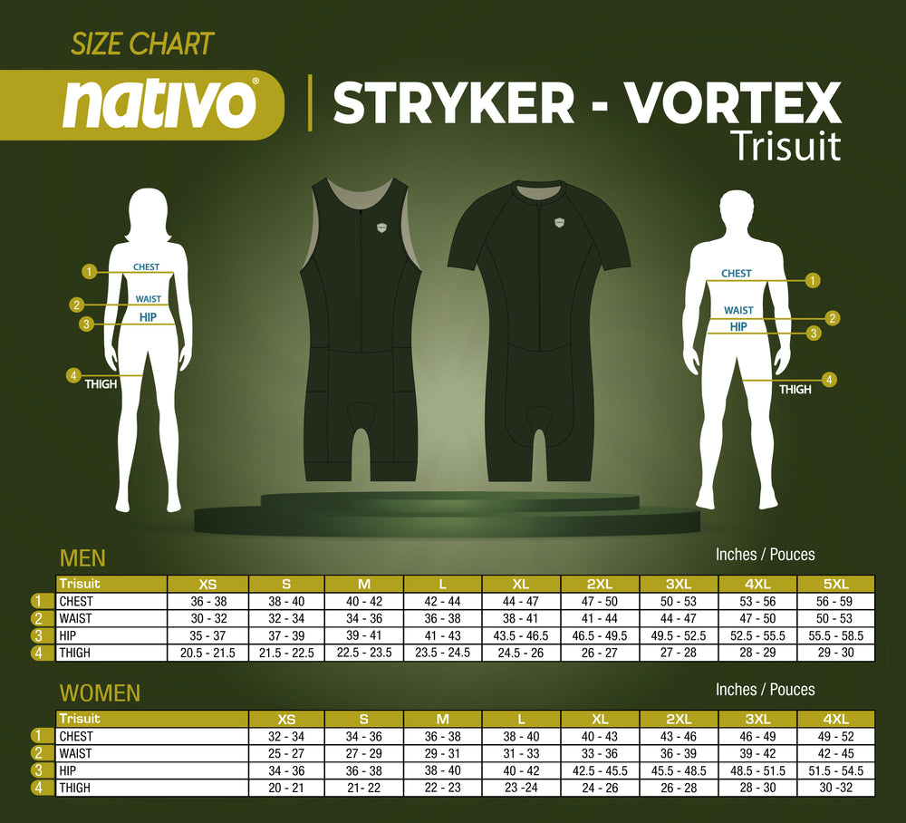 jet phénix - nativo - vortex - maillot de triathlon à manches courtes