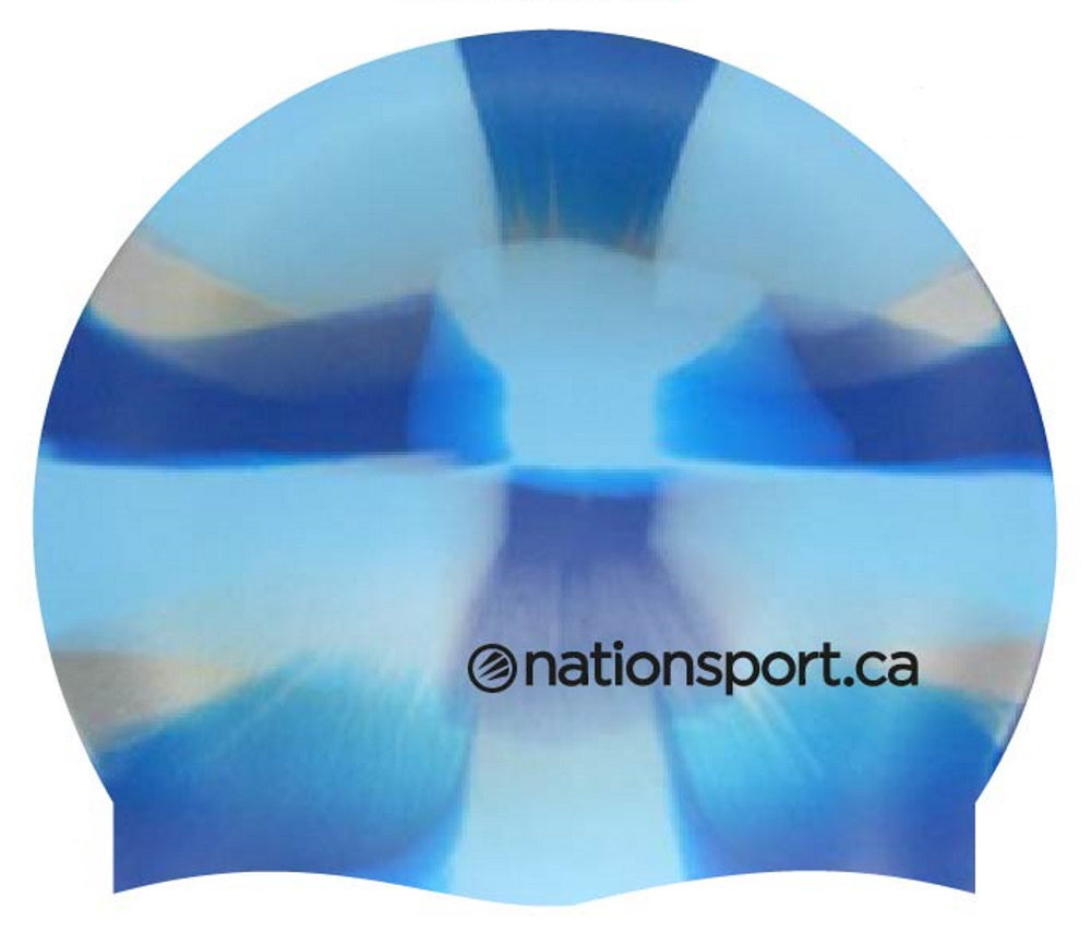 Nation Sport - Silicone Swimming Cap - Multicolor