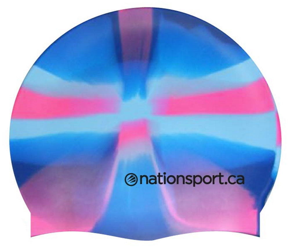 Nation Sport - Silicone Swimming Cap - Multicolor