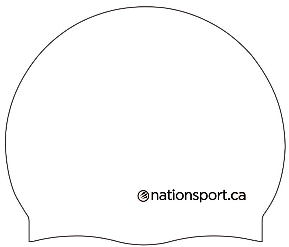 Nation Sport - Casque de bain en silicone