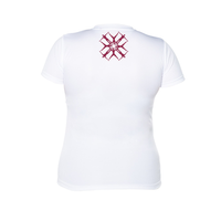 Nixines - Synchro Mom - Technical short-sleeved tees - Feminine - White