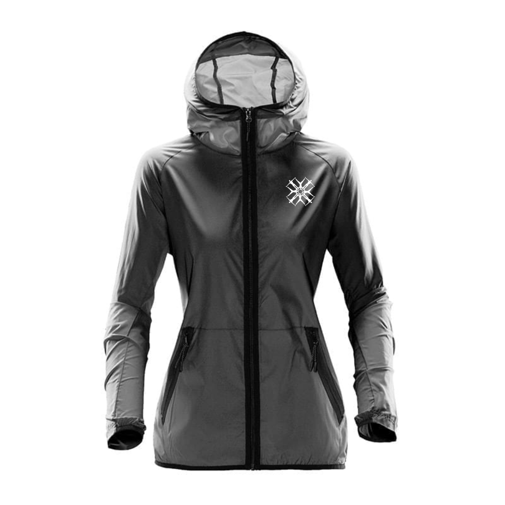 Nixines - Veste coupe-vent à capuche pour femme