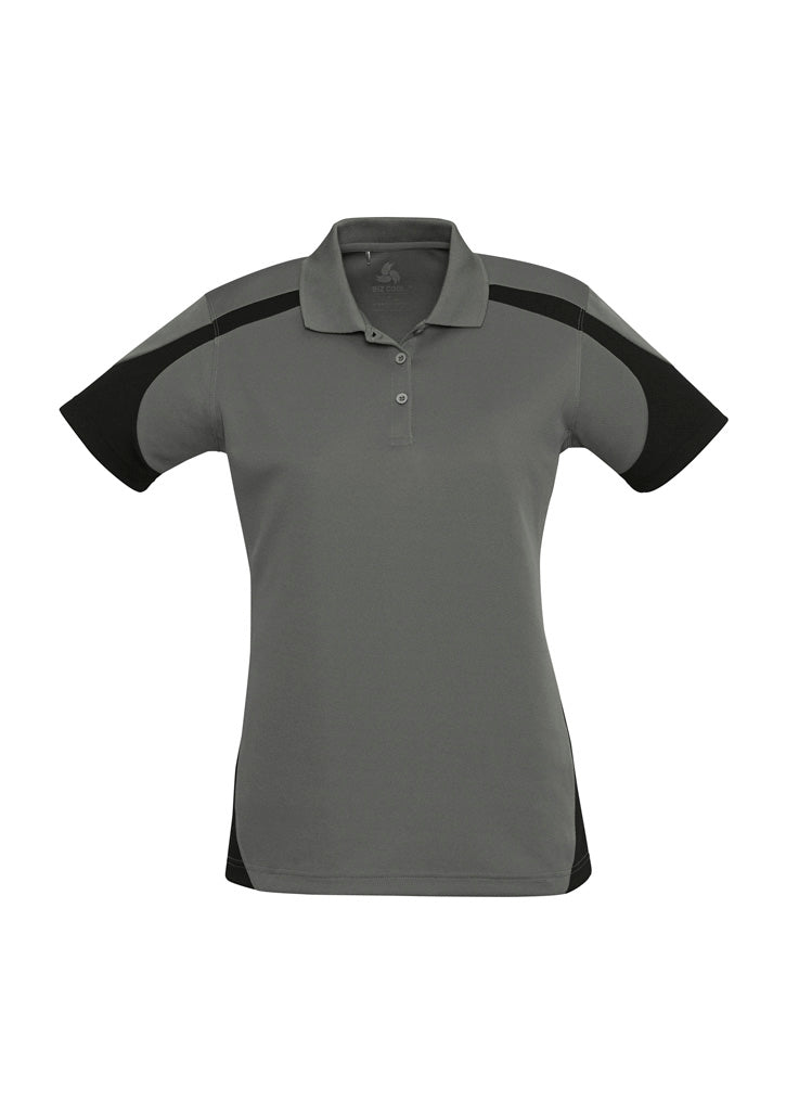 Polo - Féminin - Gris et noir
