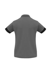 Polo - Féminin - Gris et noir