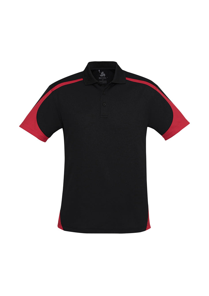 Polo - Masculin - Noir et rouge