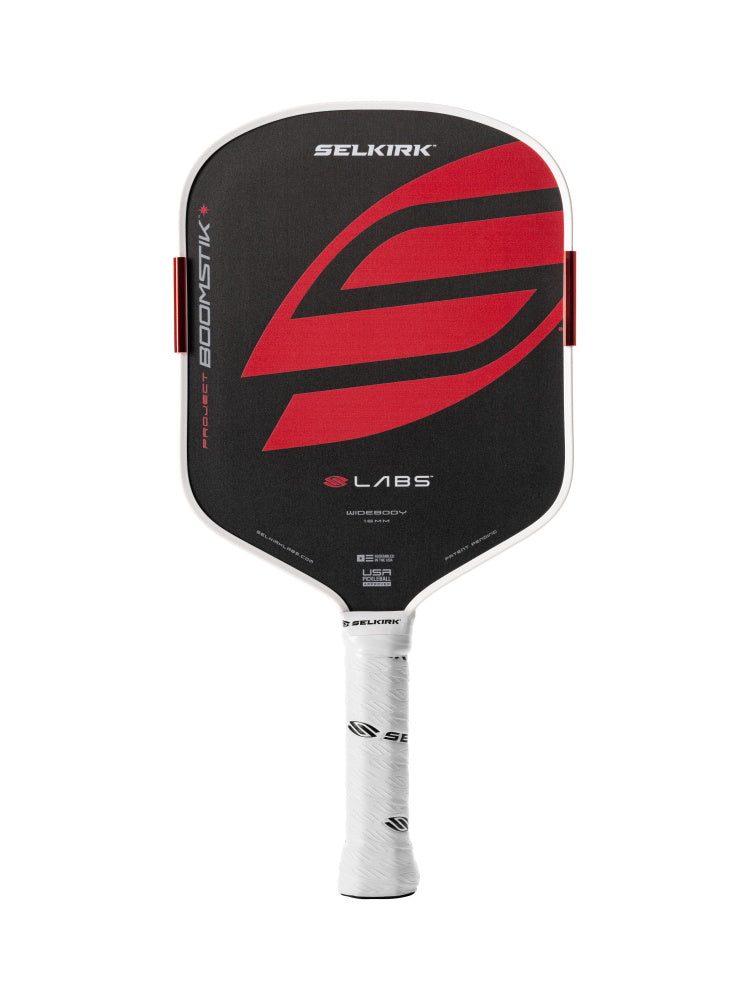 Selkirk LABS Project Boomstik 16mm – Raquette de Pickleball - Rouge + Prime
