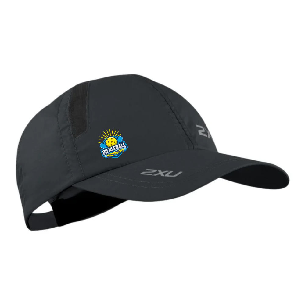 Pickleball Boucherville - 2XU - RUN CAP - Lightweight cap - Regular size - Black