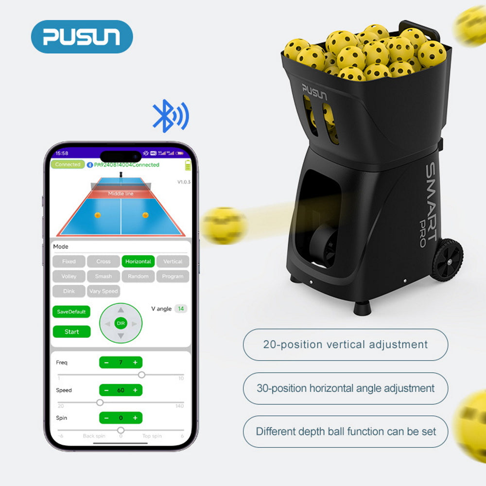 PICKLEBALL MACHINE - PP-Smart Pro - Lance-balle