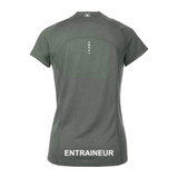 Québec Excellence Synchro - Chandail à manches courtes Endurance - Entraineur - Féminin - Gris