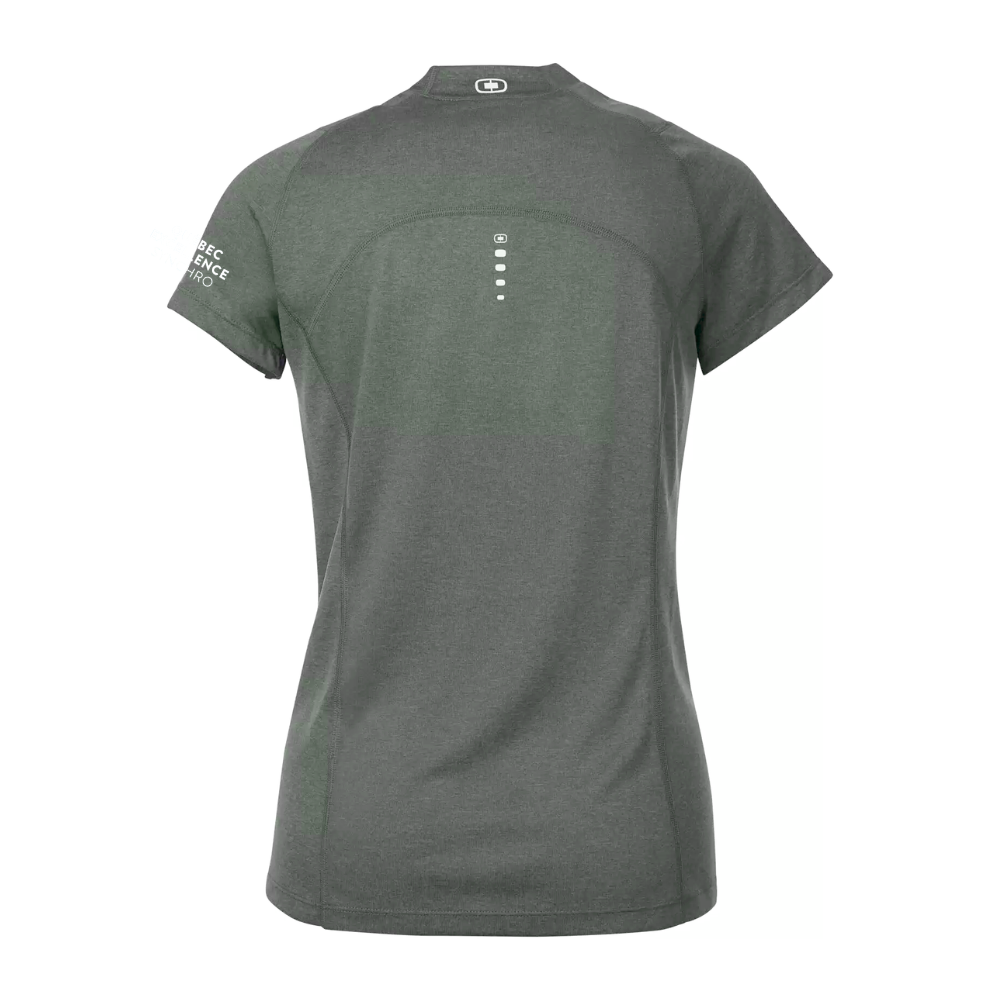 Québec Excellence Synchro - Endurance short-sleeved sweater - Women's - Gray