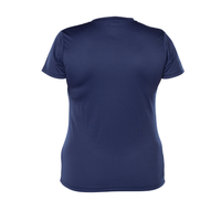 Québec Excellence Synchro - Short-sleeved technical t-shirt- Women's - Navy