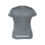 Québec Excellence Synchro - Endurance short-sleeved sweater - Trainer - Women's - Gray