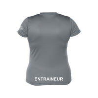 Québec Excellence Synchro - Endurance short-sleeved sweater - Trainer - Women's - Gray